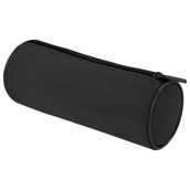Пенал-тубус BRAUBERG, с эффектом Soft Touch, мягкий, черный, 22х8 см, 272302