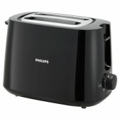 Тостер PHILIPS HD2581/90, 830 Вт, 2 тоста, 8 режимов, пластик, черный